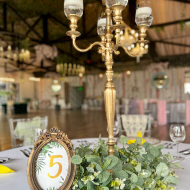 sfesnic auriu si coronita verde 20