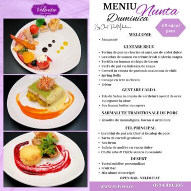 Meniu Duminica